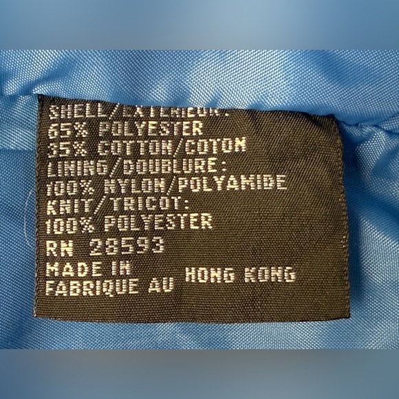 Vtg Members Only Jacket Mens 44 Steel Blue Classic Bomber 80s/90s Retro Grandpa - Picture 12 of 16